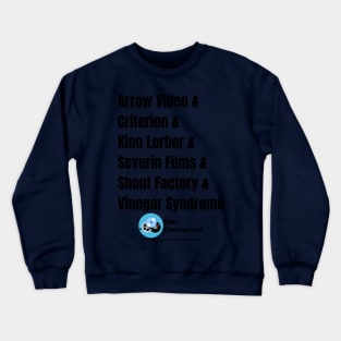 Boutique Blu Ray Label Collection- Region A Crewneck Sweatshirt